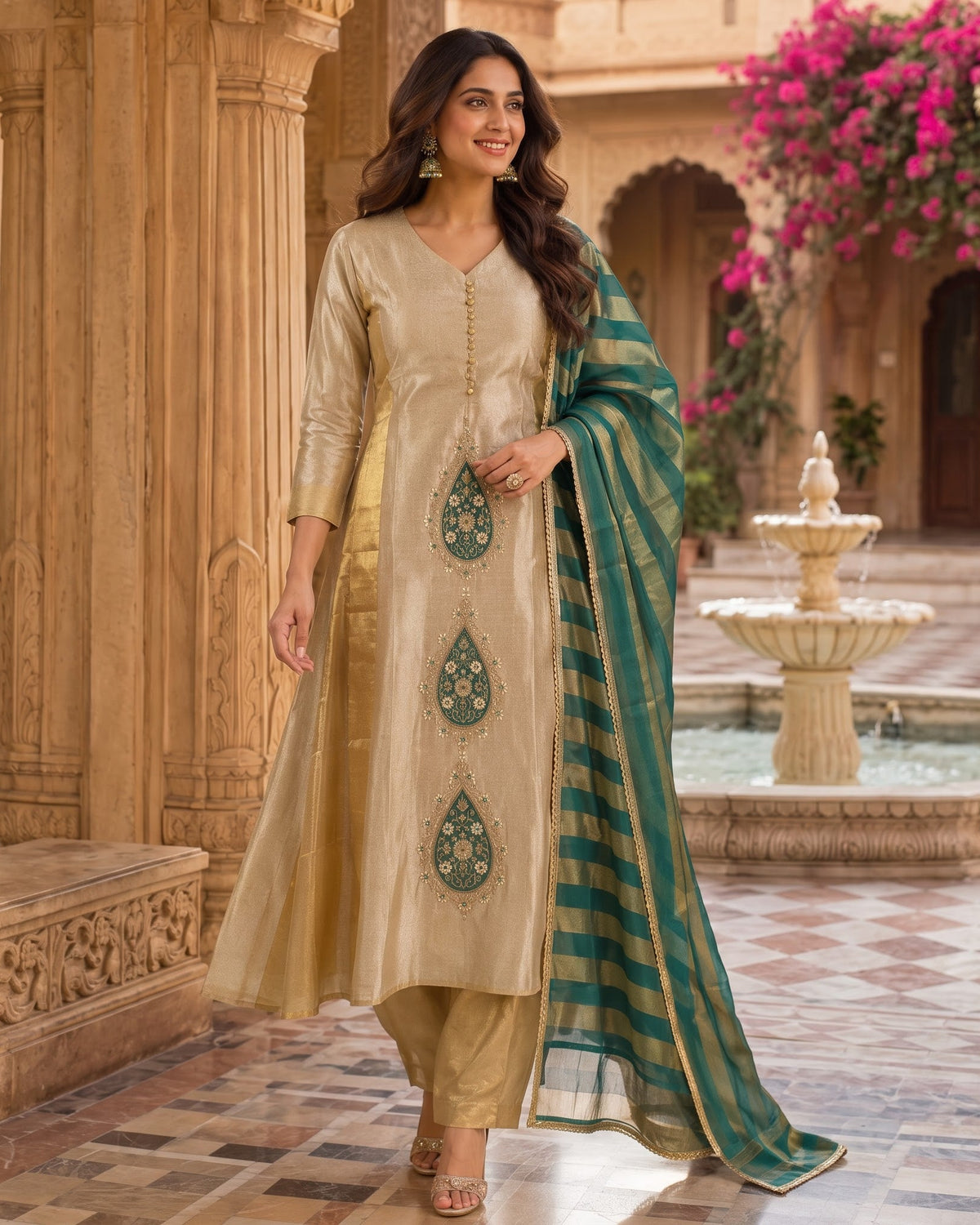Silk/ Banarasi Suits