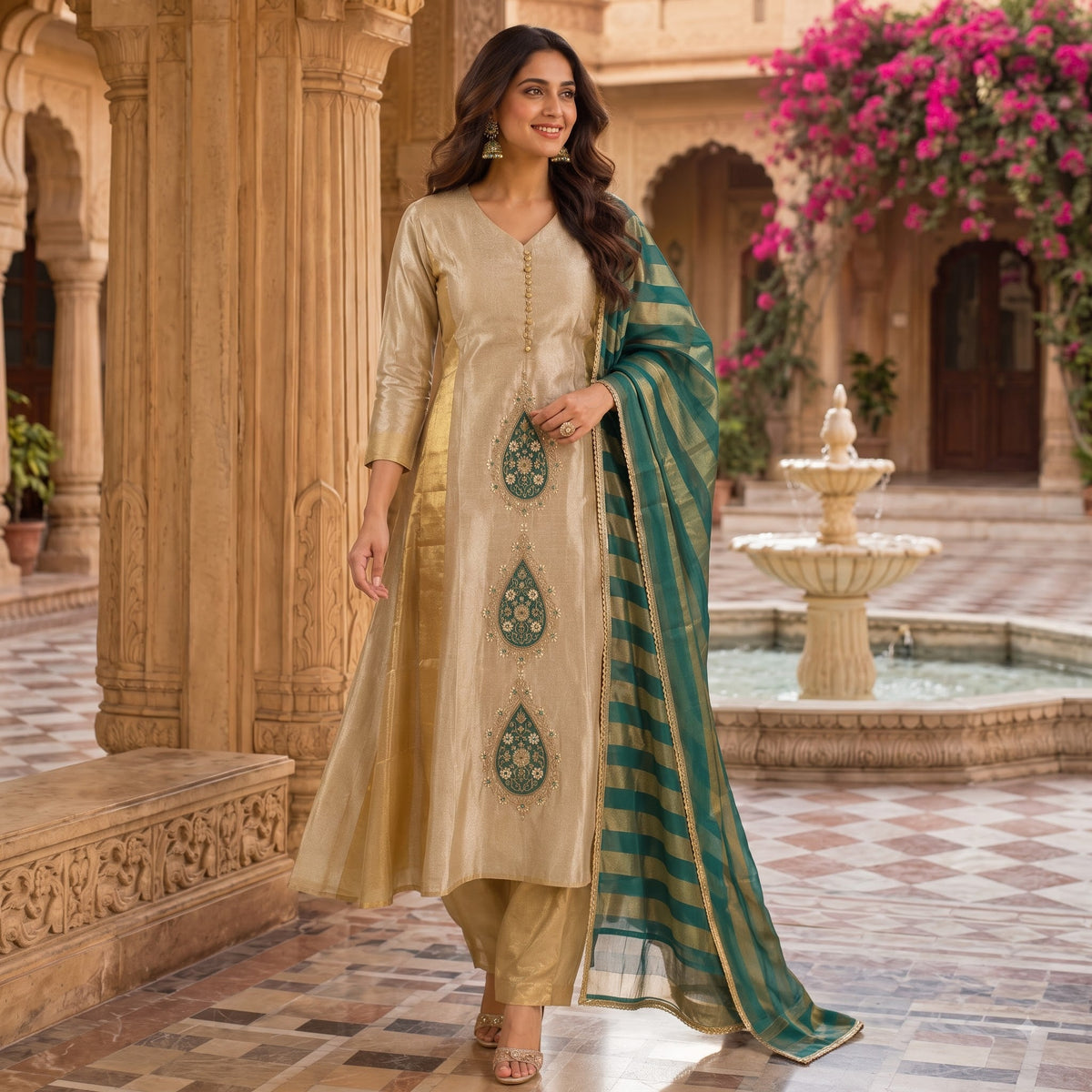 Silk/ Banarasi Suits
